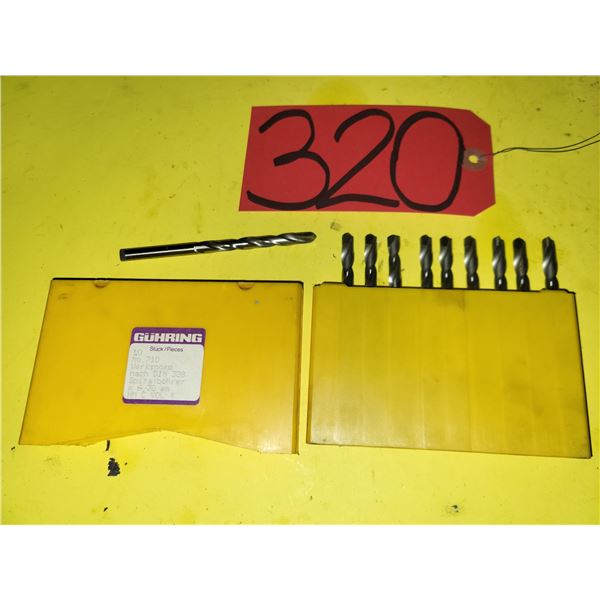 Box(10) of New GUHRING Carbide Tip Drill 6.30mm (.248")