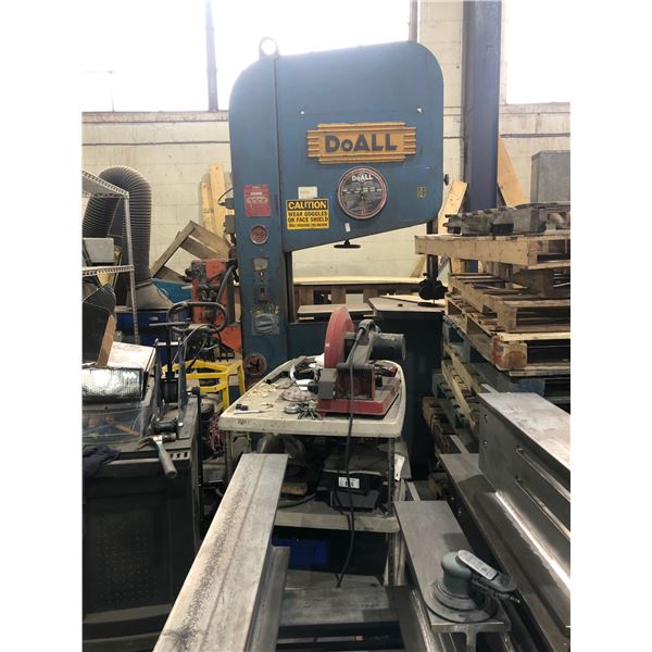 DoAll 36" BandSaw with Welder