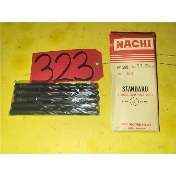 Bag(5) of New NACHI Drill 11mm