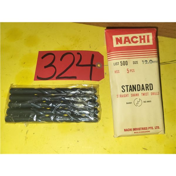 Bag(5) of New NACHI Drill 12mm