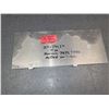 Image 1 : Aluminum Plate 28"1/4 x 11"5/8 x 1"1/4