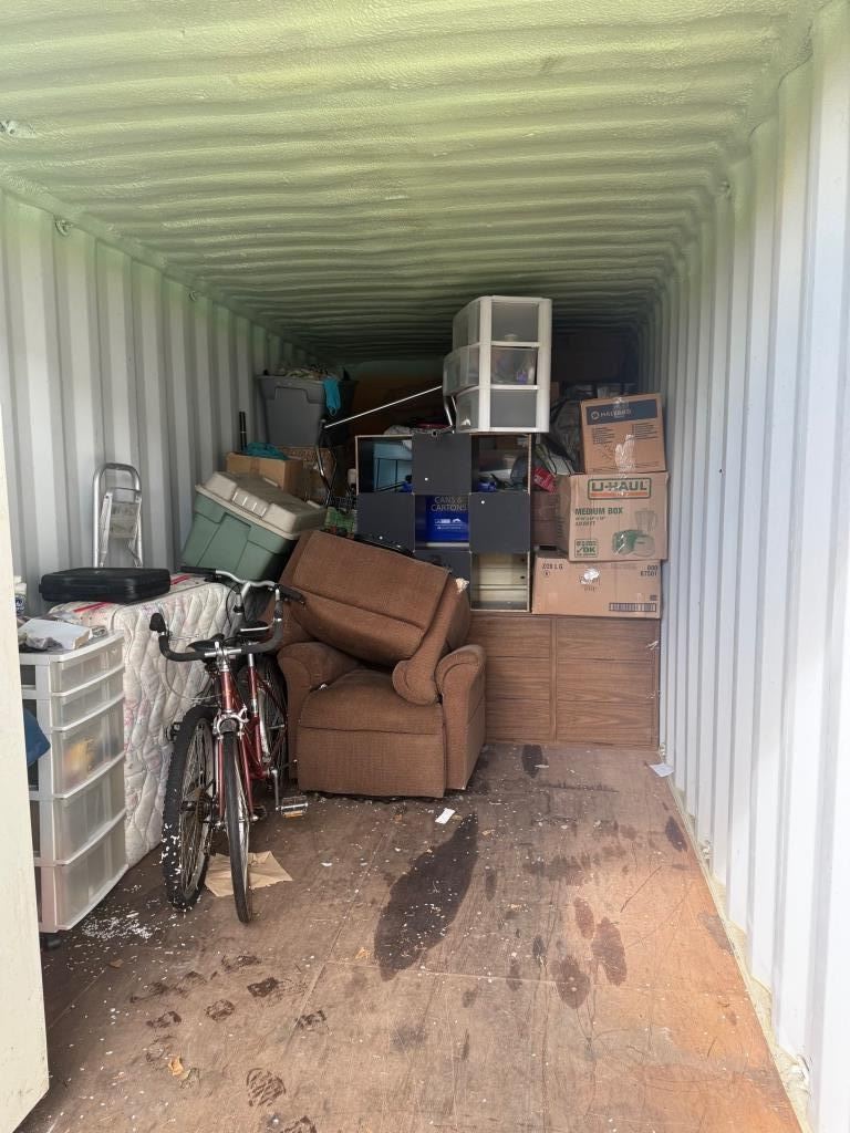 Storage Maple Ridge 8X20FT STORAGE LOCKER, APPROXIMATELY HALF FULL, STORAGE UNIT LOCATED IN ...