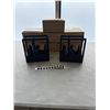 Image 1 : 8 NEW 2 PACKS OF BLACK METAL NAPKIN HOLDERS, 16 HOLDERS TOTAL
