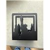 Image 2 : 8 NEW 2 PACKS OF BLACK METAL NAPKIN HOLDERS, 16 HOLDERS TOTAL