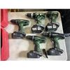 Image 2 : HITACHI DRILLS AND IMPACT GUNS WITH BATTERIES AND CHARGERS