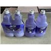 Image 1 : 4 NEW SWIFFER WET JET WITH FEBREEZE LAVENDAR FLOOR CLEANER REFILLS, 1.25L SIZE
