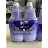 Image 2 : 4 NEW SWIFFER WET JET WITH FEBREEZE LAVENDAR FLOOR CLEANER REFILLS, 1.25L SIZE