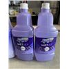 Image 3 : 4 NEW SWIFFER WET JET WITH FEBREEZE LAVENDAR FLOOR CLEANER REFILLS, 1.25L SIZE