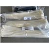 Image 2 : 12" AND 8" ZIP TIES, 3 PACKS OF 100 IN EACH SIZE