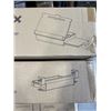 Image 2 : WOODEN LAP DESK WITH STORAGE AND MOUSE PAD, WHITE CLAMP ON DESK DRAWER AND TABLE TOP TV STAND