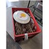 Image 1 : CRATE OF VINTAGE A AND W ROOTBEER BOTTLES