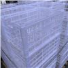 Image 2 : 15 WHITE STACKING PLASTIC STORAGE CRATES, 16 INCH X 11 INCH X 8 INCH TALL