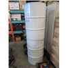 Image 1 : 2 WHITE METAL BARRELLS