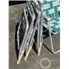 Image 2 : SET OF FOUR MATCHING VINTAGE CAMPING CHAIRS
