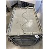 Image 2 : STACK OF 10 STORAGE TOTES WITH INTERLOCKING LIDS