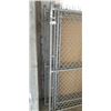 Image 2 : 6' X 8' CHAINLINK FENCE CAGE WITH ENTRANCE GATE