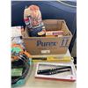 Image 2 : TWO BOXES OF ASSORTED ESTATE ITEMS