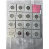 Image 2 : 15 SPECIAL COLOURED CANADIAN 25 CENT COINS 2004-2017