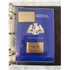 Image 2 : 3 - 23 KARAT GOLD OFFICIAL POSTAL STAMPS FROM DOMINICA FIRST IN AVIATION FLIGHTS