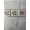 Image 2 : 3 CANADIAN COLOURED TOONIES - 2018 ARMSTICE, 2019 D-DAY, 2020 VICTORY