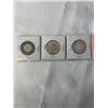 Image 2 : 3 CANADIAN 2022 $2 COINS 50 YEAR CANADA VS RUSSIA HOCKEY SERIES PLUS BLACK TOONIE ELIZABETH II