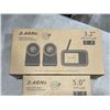 Image 3 : DIGITAL WIRELESS VIDEO BABY MONITOR, ONE KIT WITH TWO CAMERAS AND ONE SET WITH ONE