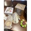 Image 4 : NEW TODDLER BOX GIFTS - GREEN TOYS CUP STACK ACTIVITY SET, BEGIN AGAIN WORM, MIA THE LAMB, 2 BAMBOO 
