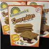 Image 2 : 7 BOXES OF GLUTEN FREE SMORABLES GRAHAM CRACKERS BB OCT 2025
