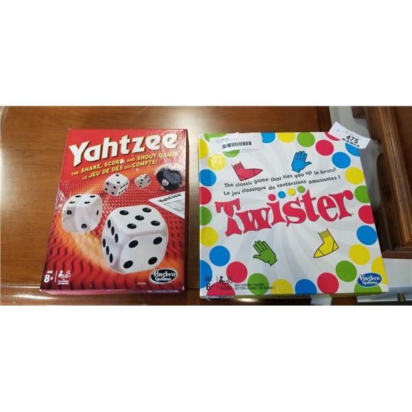 YAHTZEE AND TWISTER