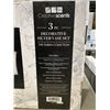 Image 3 : 2 3PC DECORATIVE VASE SETS