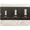 Image 4 : 2 3PC DECORATIVE VASE SETS