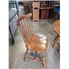 Image 4 : VILAS MAPLE DINING SET WITH 4 CHAIRS, DROP SIDE TABLE