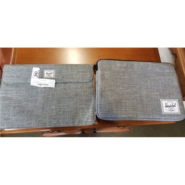2 HERSCHEL 14" LAPTOP SLEEVES