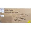 Image 2 : VIVO BLACK SINGLE TOP DESK RISER