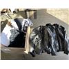 Image 1 : TWO LEATHER JACKETS AND ASSORTED CLOTHING