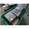 Image 2 : BIN AND BOX OF DVD'S