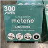 Image 2 : 4 BOXES OF LENS CLEANING WIPES, 300 PCS PER BOX