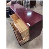 Image 2 : SOLID WOOD CHERRY FINISH 4 DRAWER DRESSER