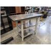 Image 1 : STAINLESS TOP KITCHEN ISLAND