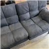 Image 3 : BLACK MICRO SUEDE CLICK CLACK SOFA BED