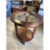 Image 1 : GLASS INSERT SIDE TABLE