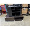 Image 1 : MODERN COFFEE TABLE AND SOLID WOOD FISH TANK SHELF