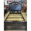 Image 2 : QUEEN SIZE BED FRAME WITH MATCHING NIGHTSTAND