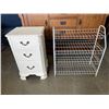 Image 1 : SHOE RACK AND NIGHTSTAND