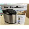 Image 2 : HAMILTON BEACH ARTISAN DOUGH AND BREAD MAKER - TESTED WORKING, RETAIL $149