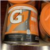 Image 2 : 7 TUBS OF GATORADE ORANGE REHYDRATION DRINK CRYSTALS