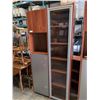 Image 1 : GLASS DOOR DISPLAY CABINET, 7FT