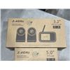 Image 3 : DIGITAL WIRELESS VIDEO BABY MONITOR, ONE KIT WITH TWO CAMERAS AND ONE SET WITH ONE