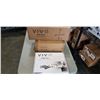 Image 1 : TRIPLE MONITOR DESKMOUNT 1 ULTRAWIDE 2 STANDARD, VESA LAPTOP HOLDER AND BLACK CLAMP ON KEYBOARD TRAY