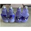 Image 1 : 4 NEW SWIFFER WET JET WITH FEBREEZE LAVENDAR FLOOR CLEANER REFILLS, 1.25L SIZE